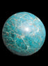 Vivid Blue Apatite sphere 74mm 709g Rocks and Things Store