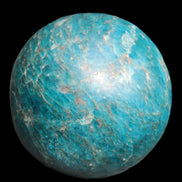 Vivid Blue Apatite sphere 74mm 709g Rocks and Things Store