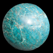 Vivid Blue Apatite sphere 74mm 709g Rocks and Things Store