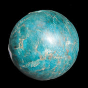 Vivid Blue Apatite sphere 74mm 709g Rocks and Things Store