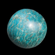 Vivid Blue Apatite sphere 74mm 709g Rocks and Things Store