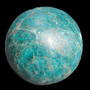Vivid Blue Apatite sphere 74mm 709g Rocks and Things Store