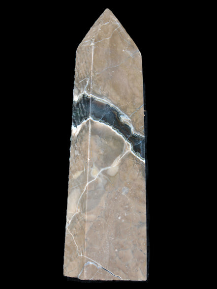 Volcano Agate obelisk 143mm 328g Rocks and Things
