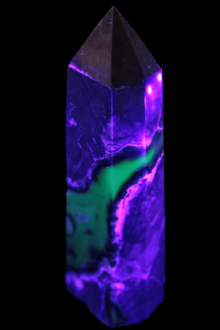 Volcano Agate obelisk 143mm 328g Rocks and Things
