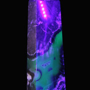 Volcano Agate obelisk 143mm 328g Rocks and Things