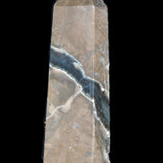 Volcano Agate obelisk 143mm 328g Rocks and Things