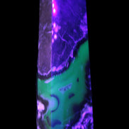 Volcano Agate obelisk 143mm 328g Rocks and Things