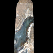 Volcano Agate obelisk 143mm 328g Rocks and Things