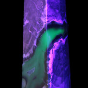 Volcano Agate obelisk 143mm 328g Rocks and Things