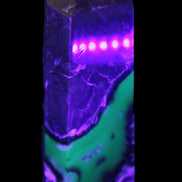 Volcano Agate obelisk 143mm 328g Rocks and Things