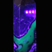 Volcano Agate obelisk 143mm 328g Rocks and Things