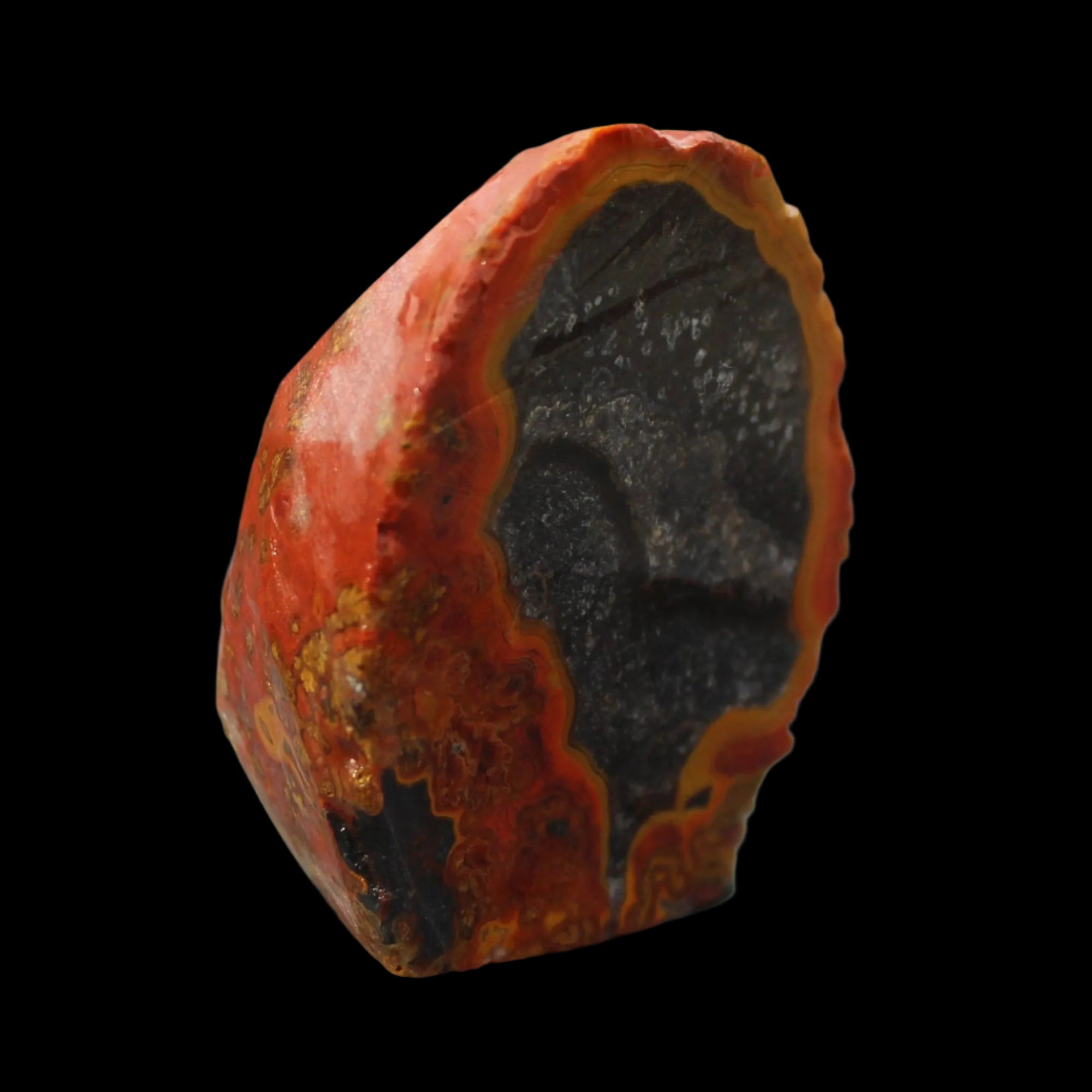 Warring States Red Agate from China 103g in sunshine - Rocks and Things Store