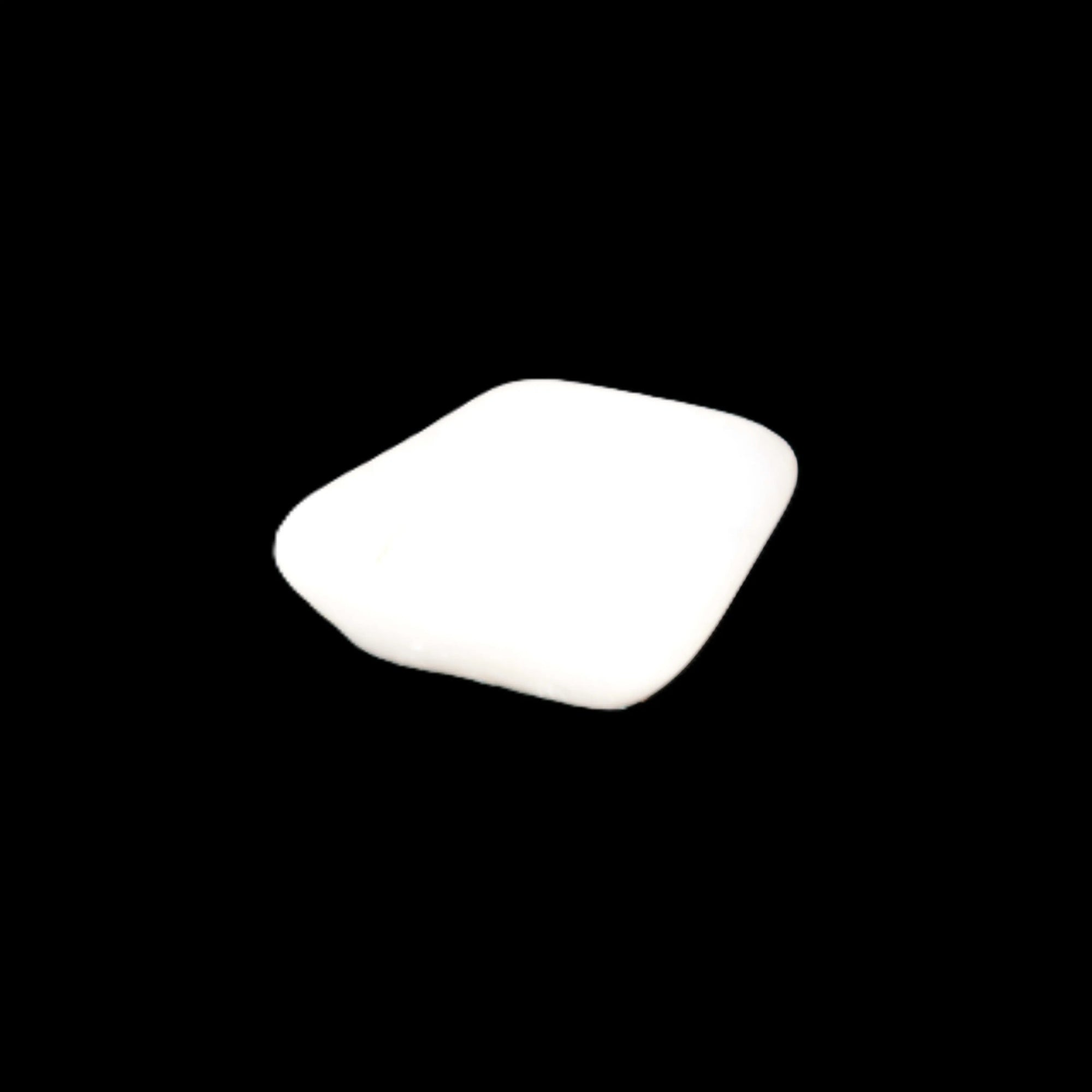 White Calcite tumbled stone 5.5-9g Rocks and Things