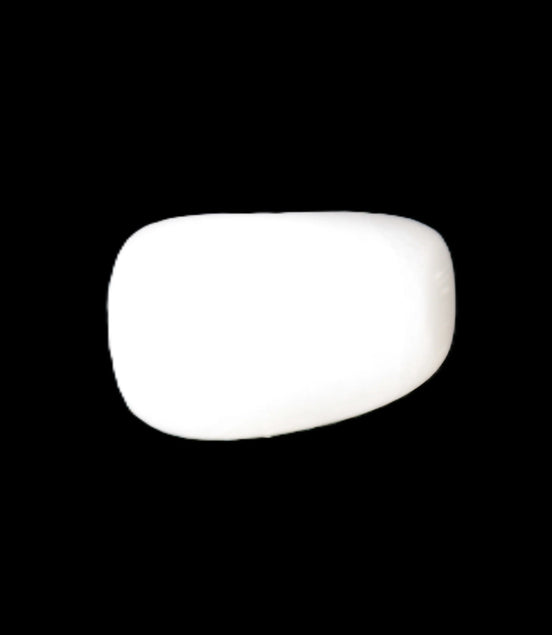 White Calcite tumbled stone 5.5-9g Rocks and Things