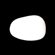 White Calcite tumbled stone 5.5-9g Rocks and Things