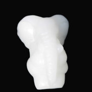 White Jade hand-carved elephant 98g Rocks and Things