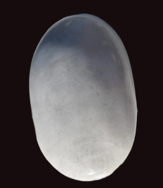 White Jade palm stone from Pakistan 109.8g Rocks and Things Store