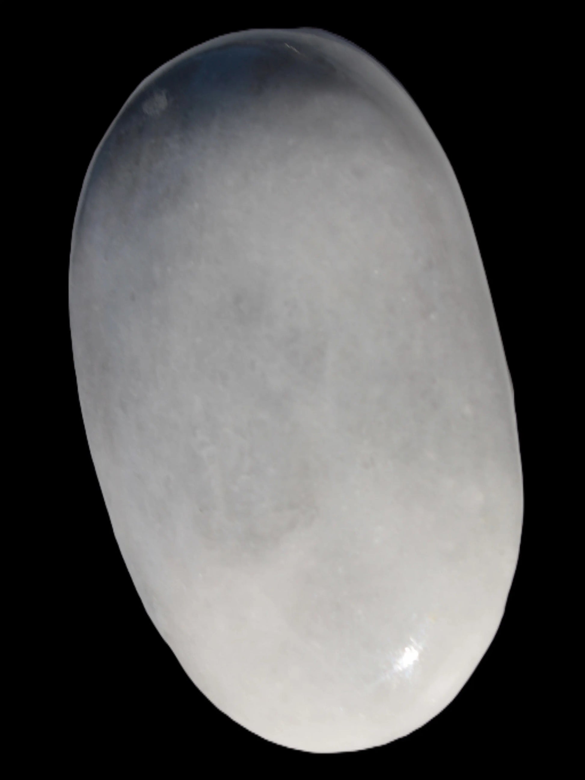 White Jade palm stone from Pakistan 109.8g Rocks and Things Store