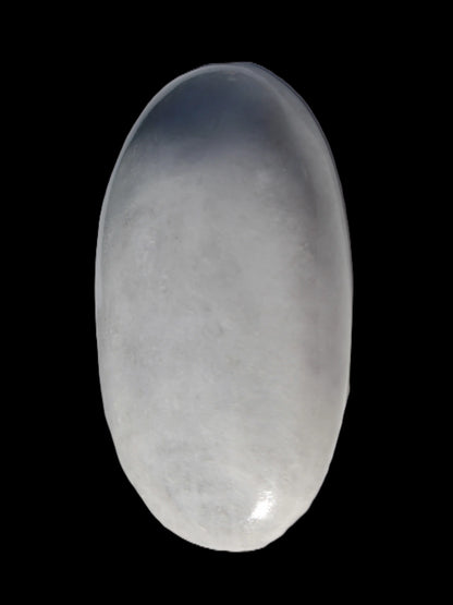 White Jade palm stone from Pakistan 109.8g Rocks and Things Store