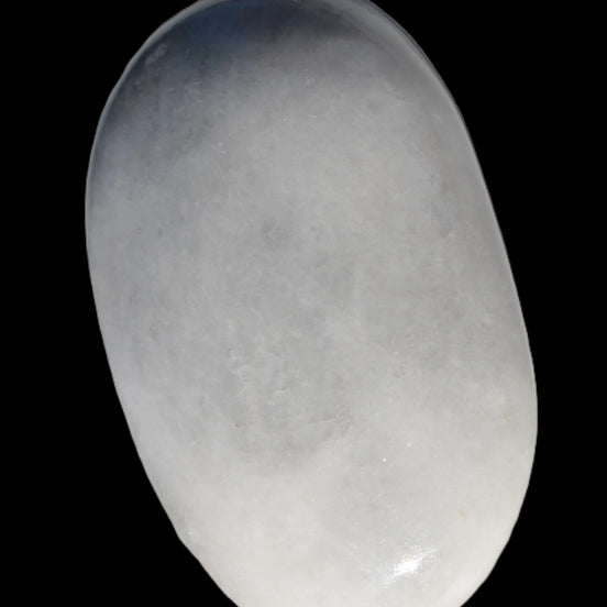 White Jade palm stone from Pakistan 109.8g Rocks and Things Store