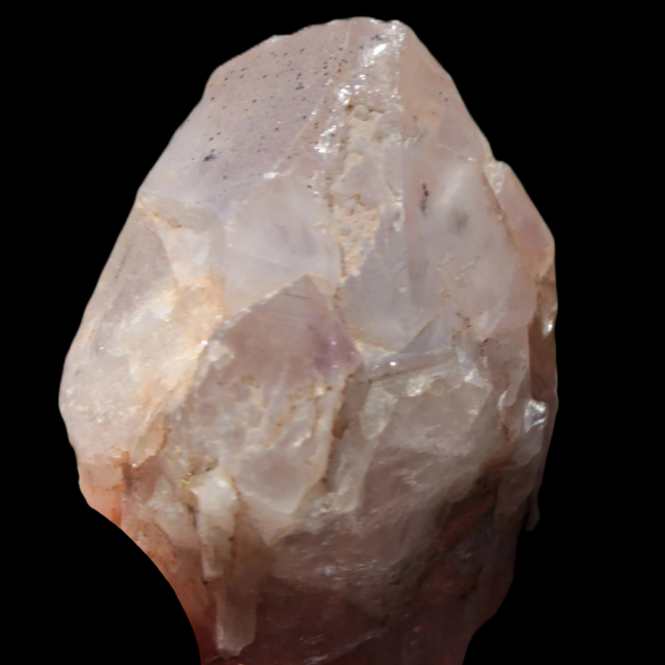 White silver mountain Quartz crystal point 53g in sunlight - Rocks and Things   Store