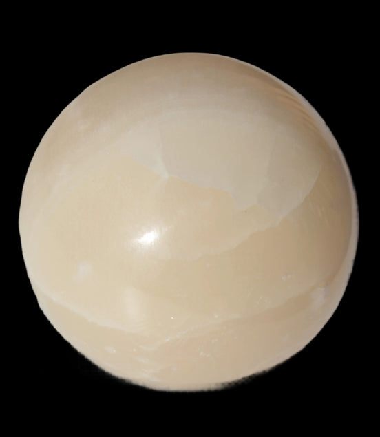 Yellow Calcite sphere 50mm 163g Rocks and Things Store