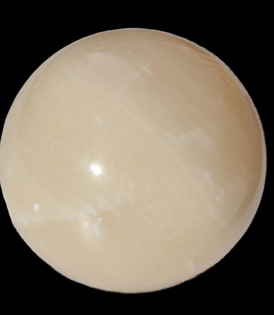 Yellow Calcite sphere 50mm 163g Rocks and Things Store