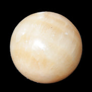 Yellow Calcite sphere from Iceland 54mm 210g Rocks and Things Store