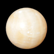 Yellow Calcite sphere from Iceland 54mm 210g Rocks and Things Store