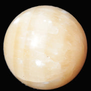 Yellow Calcite sphere from Iceland 54mm 210g Rocks and Things Store