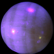 Yellow Calcite sphere from Iceland 54mm 210g Rocks and Things Store