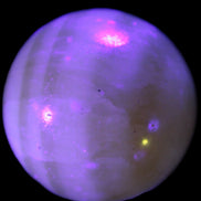 Yellow Calcite sphere from Iceland 54mm 210g Rocks and Things Store