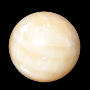 Yellow Calcite sphere from Iceland 54mm 210g Rocks and Things Store