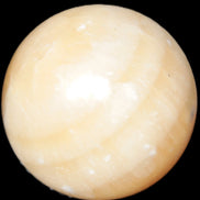 Yellow Calcite sphere from Iceland 54mm 210g Rocks and Things Store