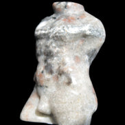 Yooperlite hand-carved male torso 39*57mm 90g Rocks and Things