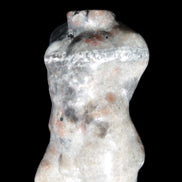 Yooperlite hand-carved male torso 39*57mm 90g Rocks and Things