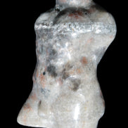 Yooperlite hand-carved male torso 39*57mm 90g Rocks and Things