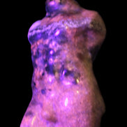 Yooperlite hand-carved male torso 39*57mm 90g Rocks and Things