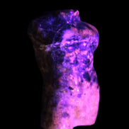 Yooperlite hand-carved male torso 39*57mm 90g Rocks and Things