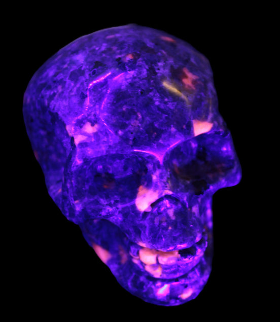 Yooperlite skull 367g Rocks and Things
