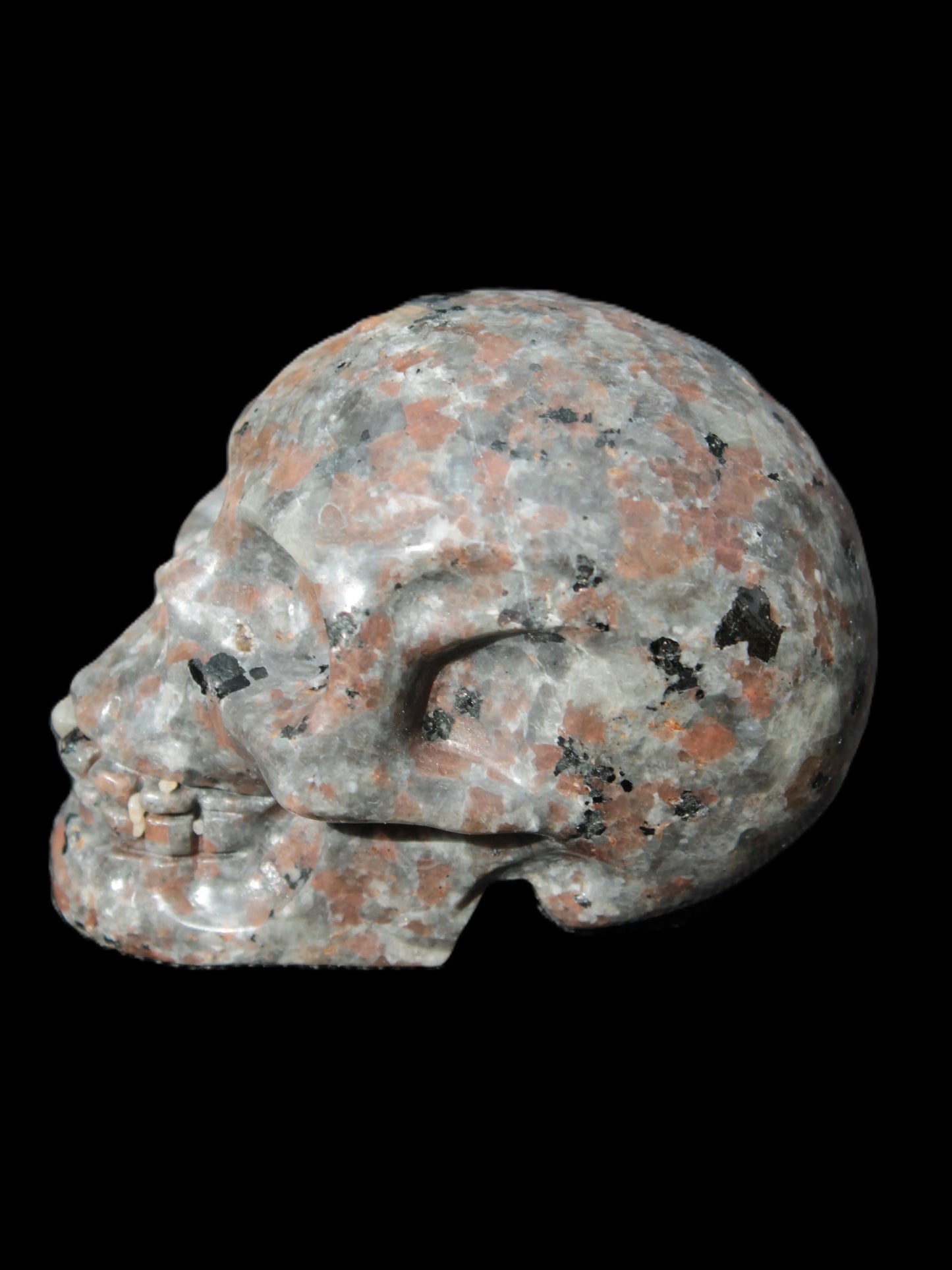 Yooperlite skull 367g Rocks and Things