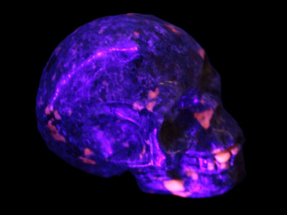 Yooperlite skull 367g Rocks and Things