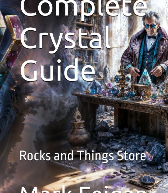 Complete Crystal Guide - Rocks and Things Store in sunlight - Rocks and Things Store