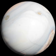 Blue and Pink Agate sphere 138mm 3620g