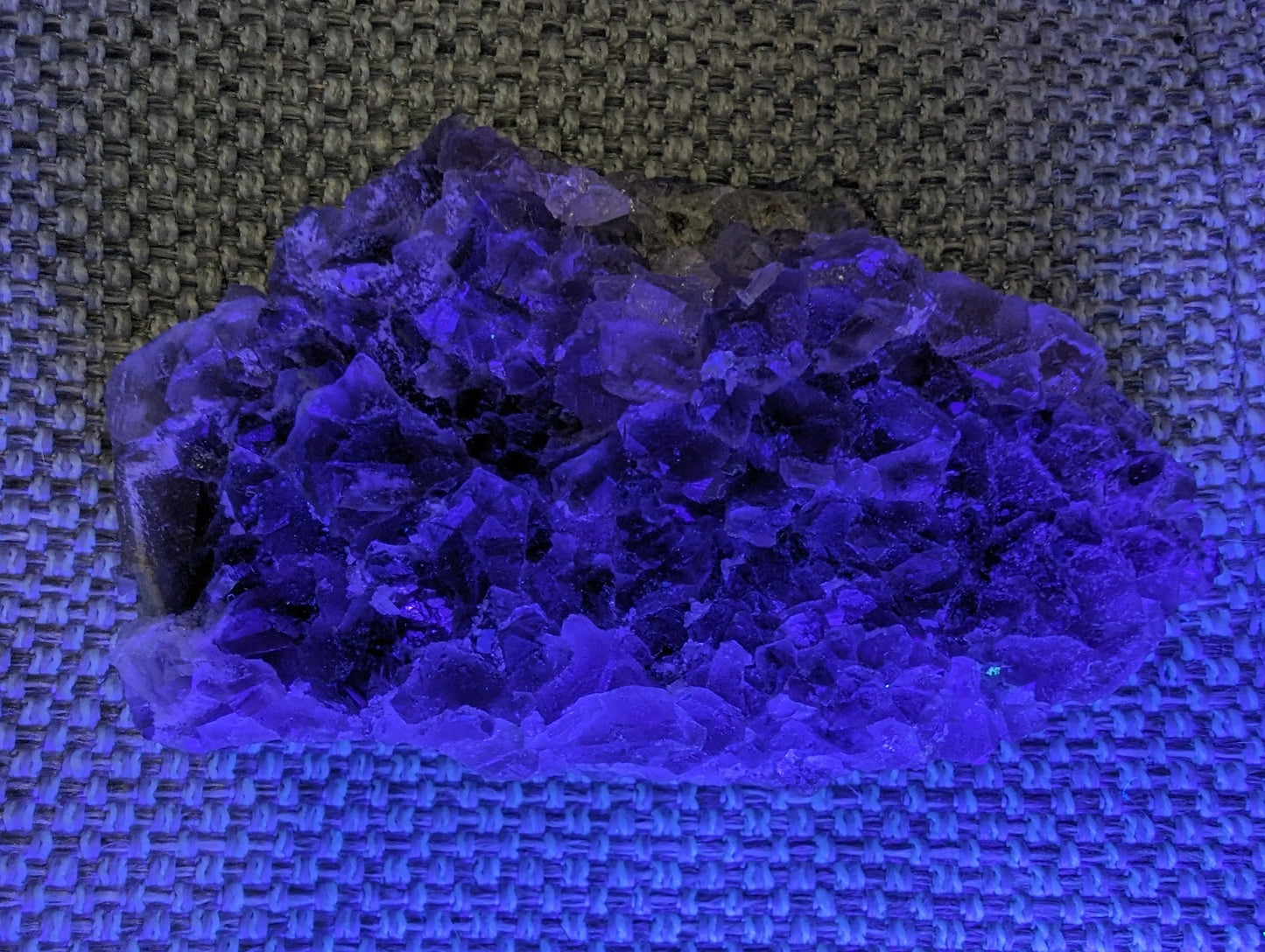 Purple/green Fluorite cluster 243g Rocks and Things