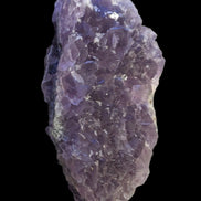 Purple/green Fluorite cluster 243g in LED light - Rocks and Things Store