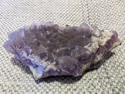 Purple/green Fluorite cluster 243g Rocks and Things