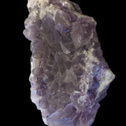 Purple/green Fluorite cluster 243g in LED and UV light - Rocks and Things Store