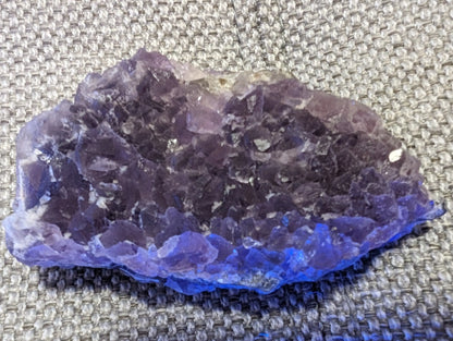 Purple/green Fluorite cluster 243g Rocks and Things