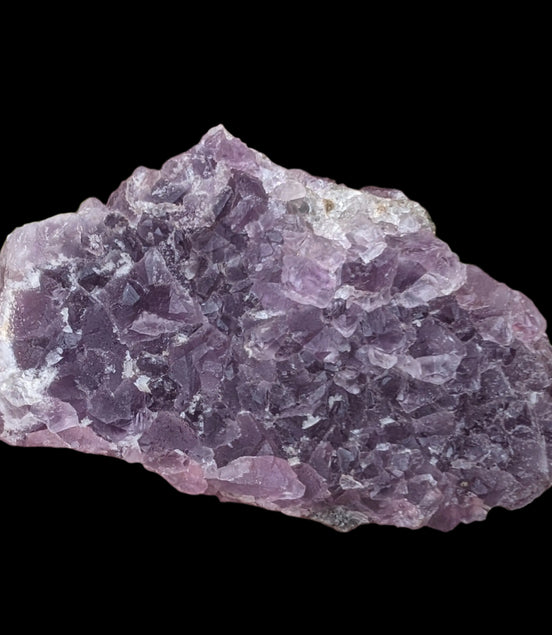 Purple/green Fluorite cluster 243g in sunlight - Rocks and Things Store